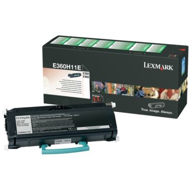 LEXMARK Tonerkassett svart 9.000 sidor, hög kapacitet, return