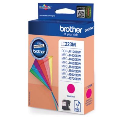 BROTHER Bläckpatron magenta, 550 sidor