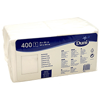 Image of Napkin 1-layer 24x24cm white 500 pack