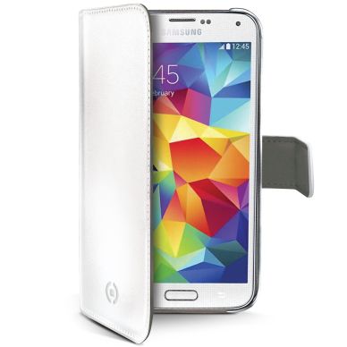 Image of Celly Celly Wallet Case S5 Mini White