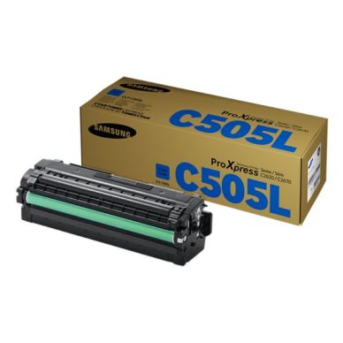 SAMSUNG Tonerkassett cyan 3.500 sidor