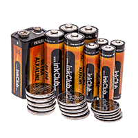 Image of inkClub Pack: 4xAA, 4xAAA, 1x9V, 5xCR2016, 5xCR2025, 5xCR2032