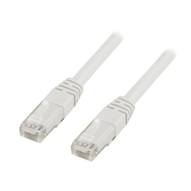 Image of DELTACO DELTACO U/UTP Cat6 patch cable 1m, white