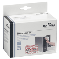 Image of Computer cleaning DURABLE wet wipes general 50-pack