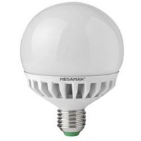 Image of MEGAMAN LED Globe A92, Opal, 92mm, dimming, 8 Watt