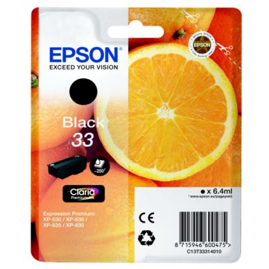EPSON Bläckpatron svart 250 sidor