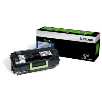 LEXMARK Tonerkassett svart, 25.000 sidor