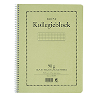 Image of Note pad A4 90g 70 sheet quad ruled TF