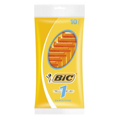 BIC Barberhøvel Sensitive 1-blad 10/fp