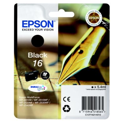 EPSON Bläckpatron svart, 175 sidor