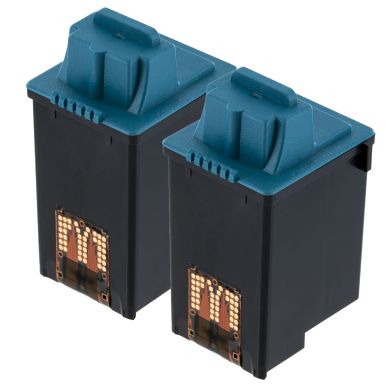 inkClub Bläckpatron svart 24ml, 2-pack