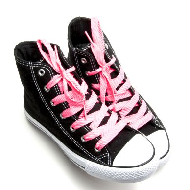 Image of Springyard Shoelaces, neon pink, 130 cm