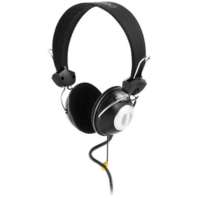 Image of DELTACO DELTACO headset with volume control, 2m cable