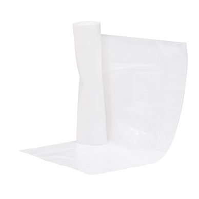 Image of Waste basket bag LD 12 microns 30L white (100)