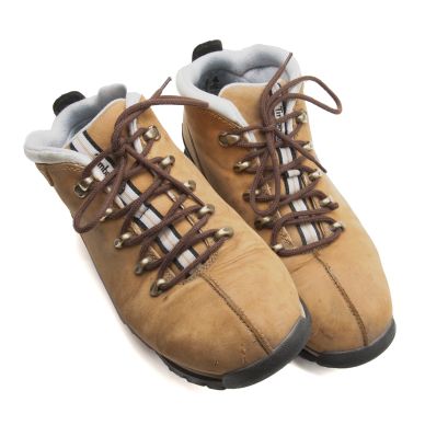 Image of Springyard Shoelaces, cotton, thin, round, dark brown, 100 cm