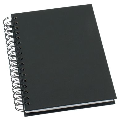 Image of Notebook GRIEG Trend A5 100g unruled black