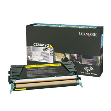 LEXMARK Tonerkassett gul 6.000 sidor return