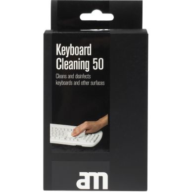 AM AM rengöringsdukar för tangentbord 50 st