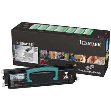 LEXMARK Tonerkassett svart 3.500 sidor return