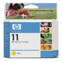 Image of HP HP 11 Yellow Original Ink Cartridge 2550 pages