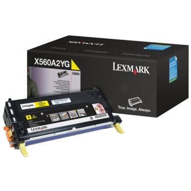 LEXMARK Tonerkassett gul 4.000 sidor