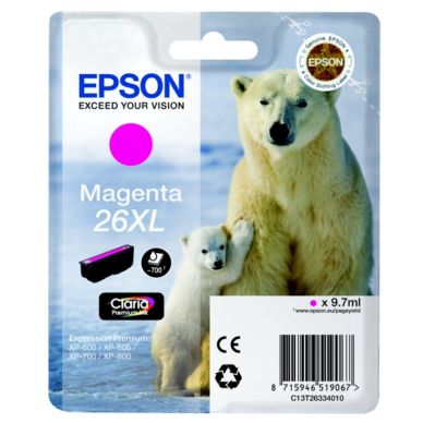 EPSON Bläckpatron magenta, 700 sidor, hög kapacitet