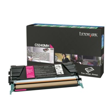 LEXMARK Tonerkassett magenta 5.000 sidor return