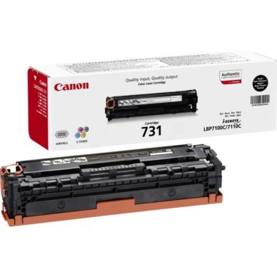 CANON Tonerkassett svart, 1.400 sidor (CRG 731BK)