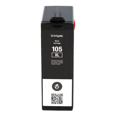 Image of LEXMARK Ink Cartridge black No 105XL, High Yield, Return