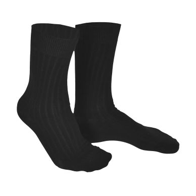 Image of inkClub Ribbed socks for men, black, 39-42, 10-pack