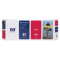 Image of HP Ink Cartridge Magenta No 81 680ml Dye