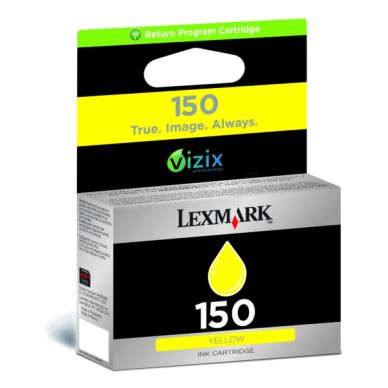 LEXMARK Bläckpatron gul Nr 150, Return