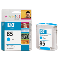 Image of HP Ink Cartridge cyan No 85 28ml