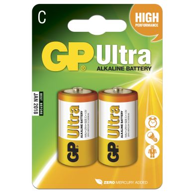 Image of GP BATTERIES GP 14AU-NL2 / LR14 / C Ultra