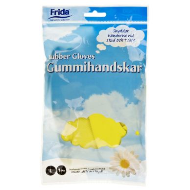 Image of FRIDA Rubber gloves large