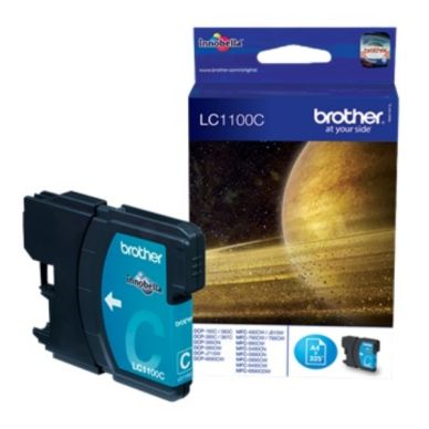BROTHER Bläckpatron cyan, 325 sidor
