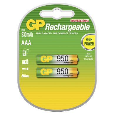 Image of GP BATTERIES GP 100AAAHC-UC2 / R03 / AAA
