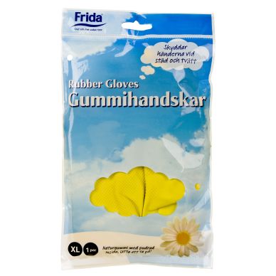 Image of FRIDA Rubber gloves X-large 5pair.