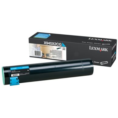 LEXMARK Tonerkassett cyan 22.000 sidor