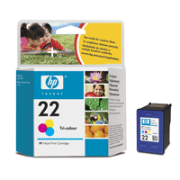 Image of HP HP 22 Tri-color Original Ink Cartridge 165 pages