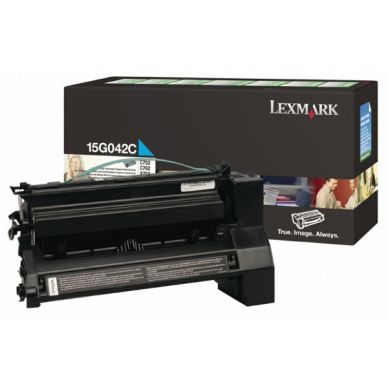 LEXMARK Tonerkassett cyan 15.000 sidor return