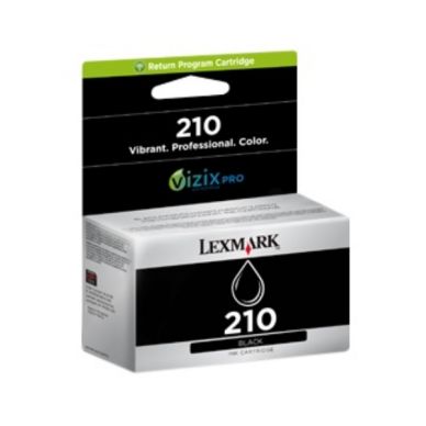 LEXMARK Bläckpatron svart, 625 sidor, Return