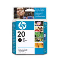Image of HP HP 20 Large Black Original Ink Cartridge 500 pages