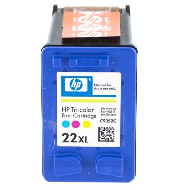 Image of HP HP 22XL High Yield Tri-color Original Ink Cartridge