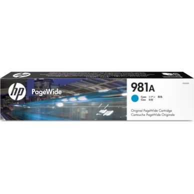 HP Tonerkassett cyan (HP 981A), 6.000 sidor