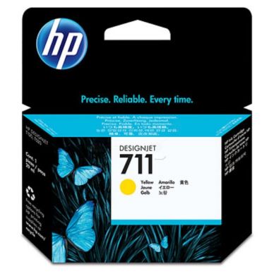 HP Bläckpatron gul, 29 ml (HP711)