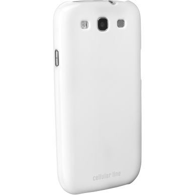 Image of CellularLine Glossy slim hard plastic shell for Galaxy SIII,