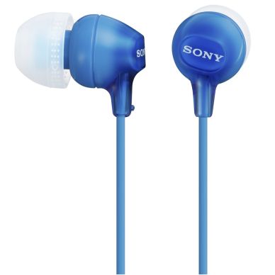 SONY Sony Hörlurar in-ear MDR-EX15LP Blå