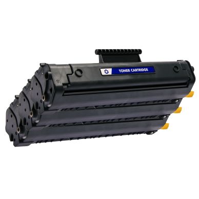 inkClub 3-pack svarta tonerkassetter