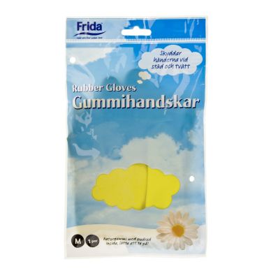 Image of FRIDA Rubber gloves medium 5pair.